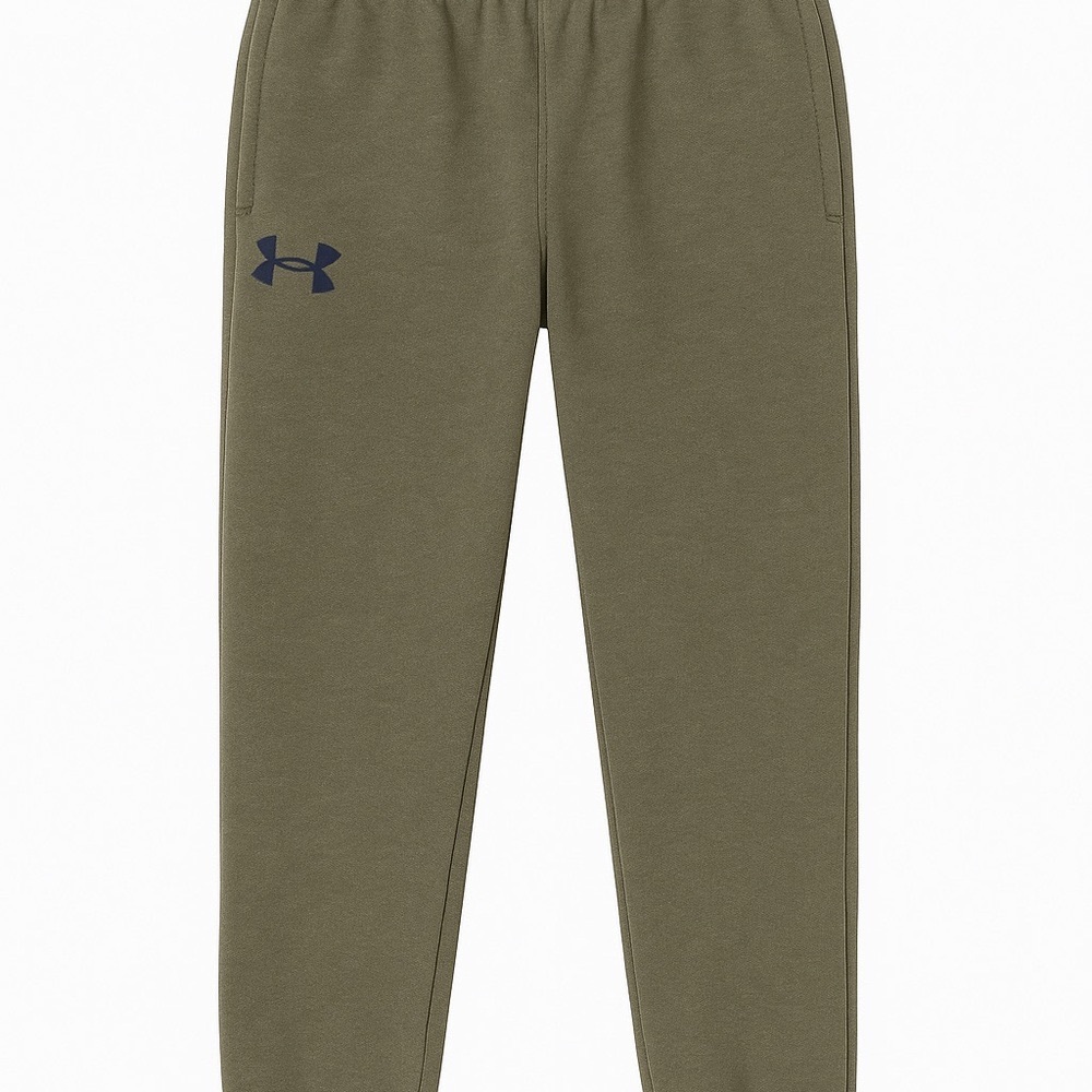 Boys Under Armour Olive Green Jogger Sweatpants – Size 4